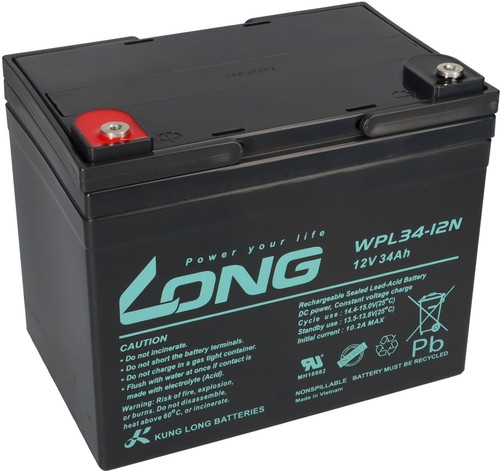 Batterie plomb gel - kung, long
